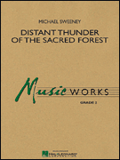 cover Distant Thunder of the Sacred Forest Concert Band sheet music cover